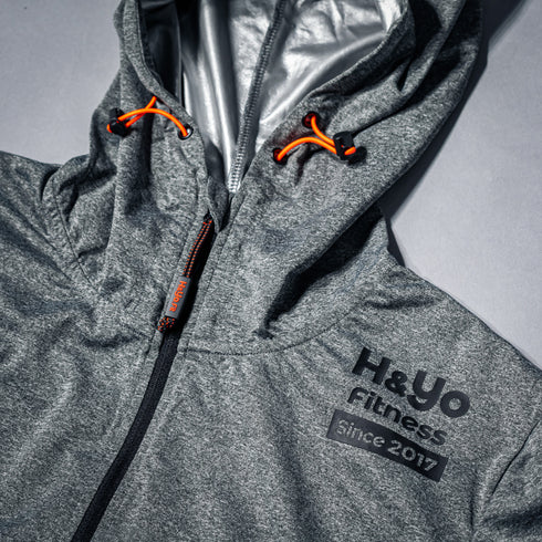 【圧倒的・発汗力】サウナスーツ 有酸素の効率UPに